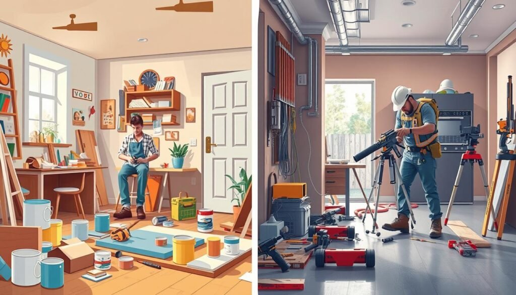 DIY vs. Professional Remodeling